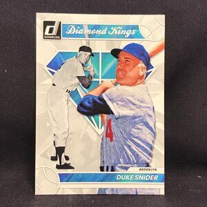 2023 Donruss Baseball Diamond Kings - # 9 DUKE SNIDER